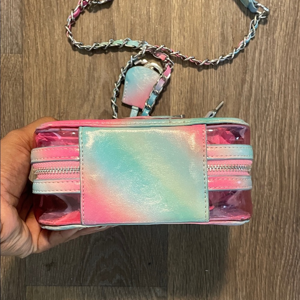 Colorful Transparent Crossbody Bag - Picture 5 of 10